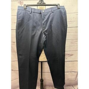 NWT Lee Straight Fit Navy Blue Slacks ‎ Kohl's Premium Select Size 38x30